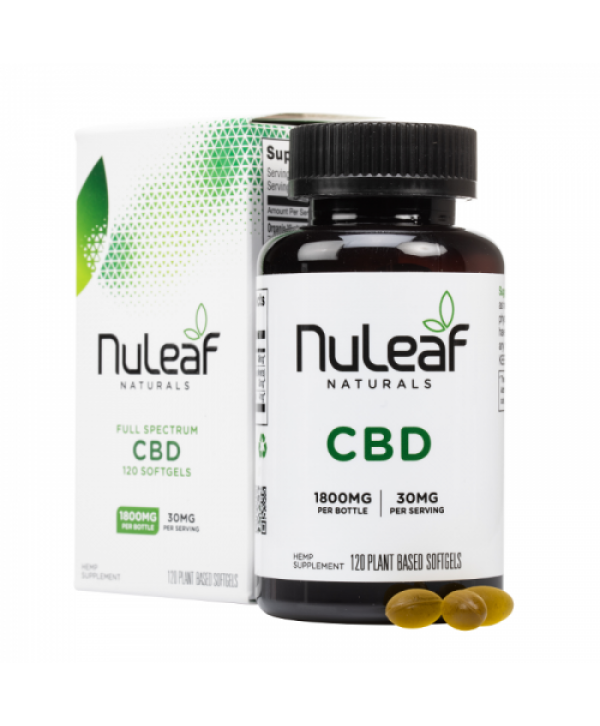 NuLeaf Naturals Full Spectrum CBD SOFTGEL