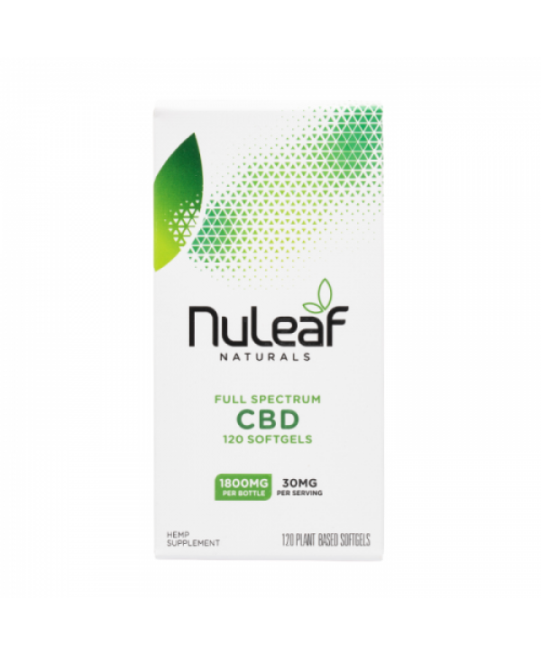NuLeaf Naturals Full Spectrum CBD SOFTGEL