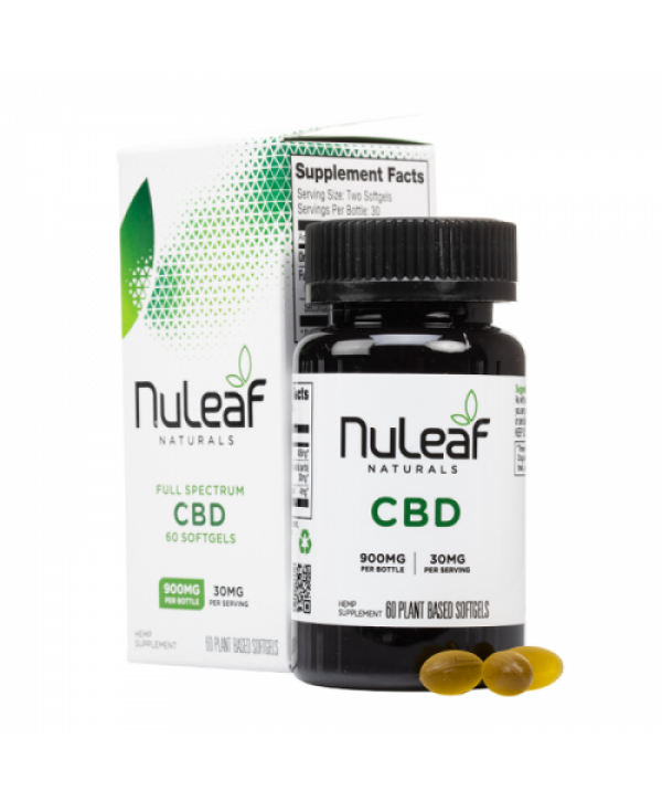 NuLeaf Naturals Full Spectrum CBD SOFTGEL