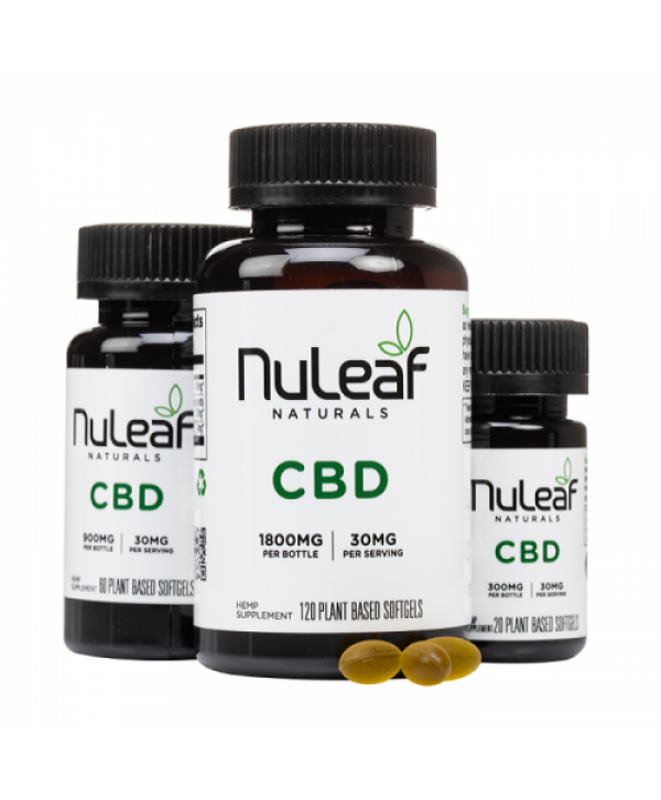 NuLeaf Naturals Full Spectrum CBD SOFTGEL