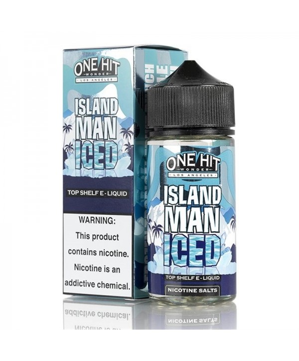 One Hit Wonder Island Man Iced E-juice 100ml