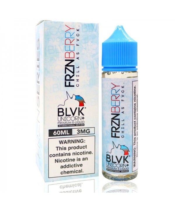 BLVK Unicorn) Strawberry Menthol (FRZNBerry) E-juice 60ml