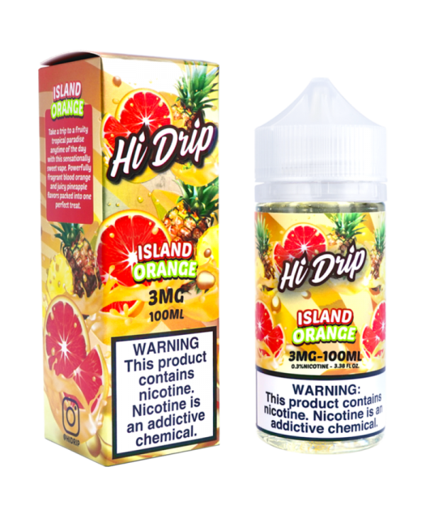 Hi Drip Island Orange E-juice 100mL