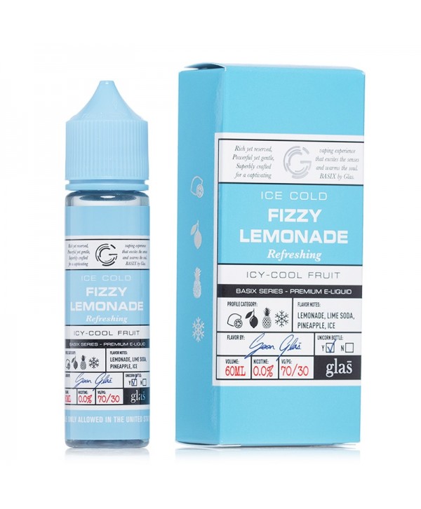 Glas Vapor Fizzy Lemonade - Basix Series E-juice 60ml