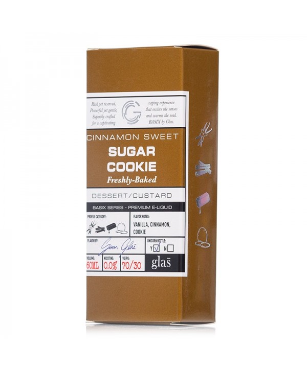 Glas Vapor Sugar Cookie - Basix Series E-juice 60ml