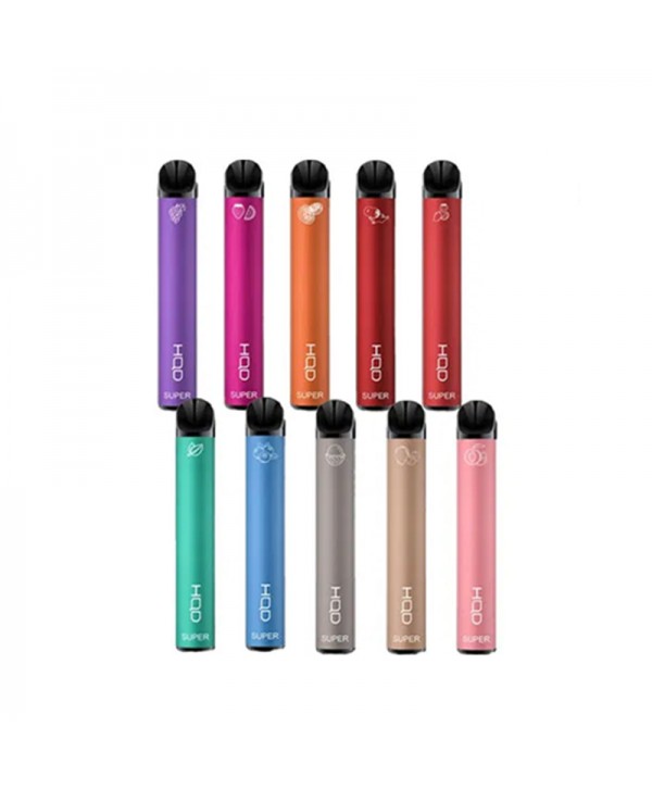 HQD Super Disposable Pod Device 600 Puffs 400mAh