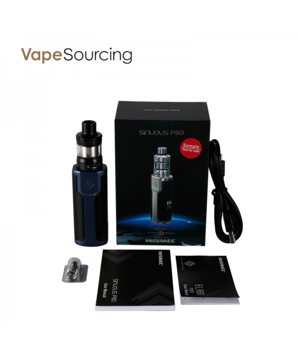 Wismec SINUOUS P80 With Elabo Mini TC Full Kit