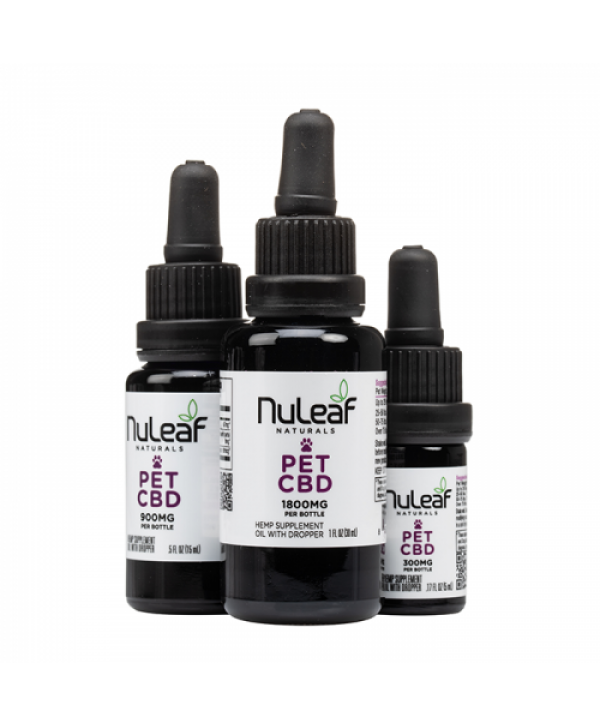 NuLeaf Naturals Full Spectrum Hemp CBD Pet Oil