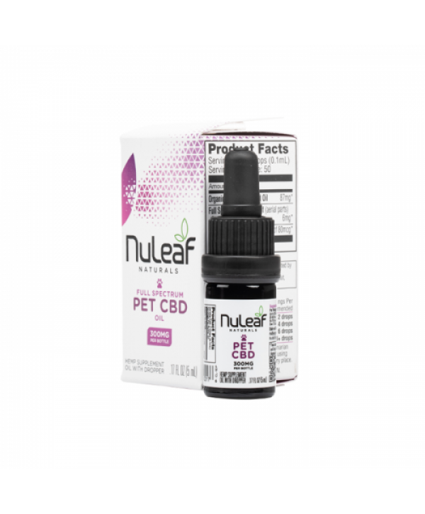 NuLeaf Naturals Full Spectrum Hemp CBD Pet Oil