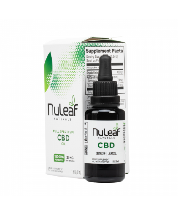 NuLeaf Naturals Full Spectrum Hemp CBD Oil