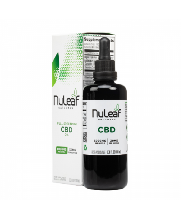 NuLeaf Naturals Full Spectrum Hemp CBD Oil