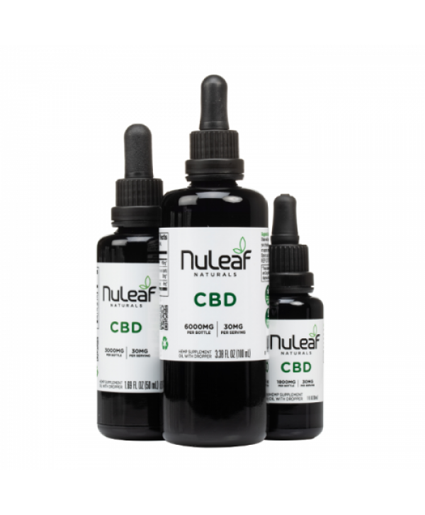 NuLeaf Naturals Full Spectrum Hemp CBD Oil