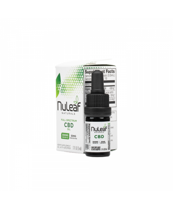 NuLeaf Naturals Full Spectrum Hemp CBD Oil