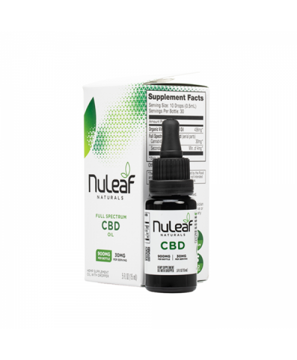 NuLeaf Naturals Full Spectrum Hemp CBD Oil