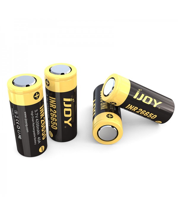 IJOY 26650 4200mAh 40A Flat Top Battery