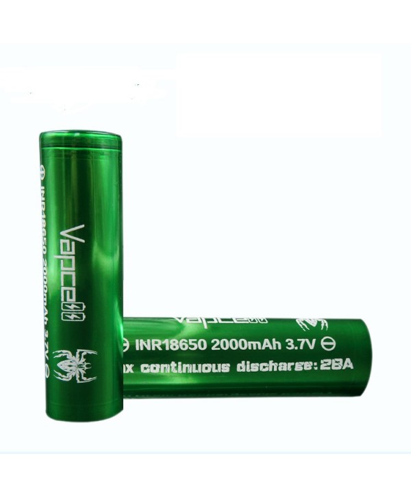 Vapcell INR 18650 Battery 3.7V 28A 2000mAh