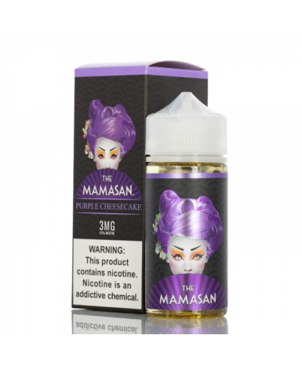 The Mamasan Purple Cheesecake E-juice 100ml