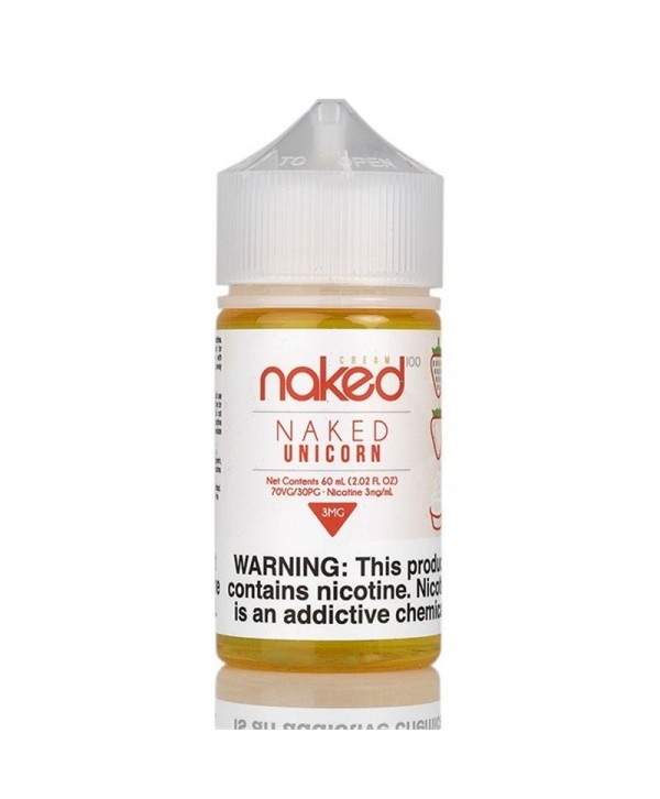 Naked 100 Cream Strawberry (Naked Unicorn) E-juice 60ml