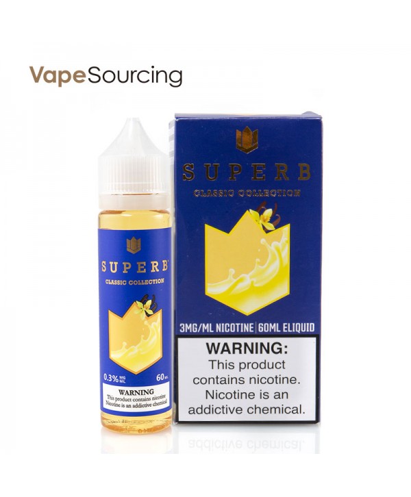 Superb Classic Collection Vanilla Custard E-Juice 60ml