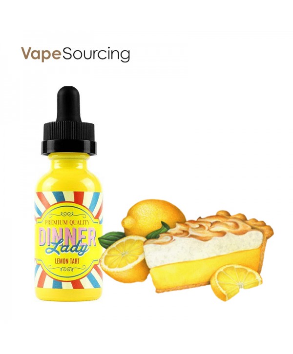 Dinner Lady Lemon Tart E-juice 60ml(U.S.A. Warehouse)