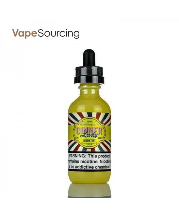 Dinner Lady Lemon Tart E-juice 60ml(U.S.A. Warehouse)