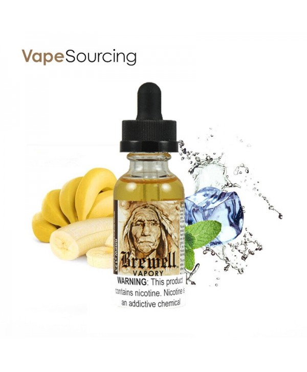 Brewell Vapory E-Juice - Brew 123 Brewnana (30ml) (U.S.A. Warehouse)