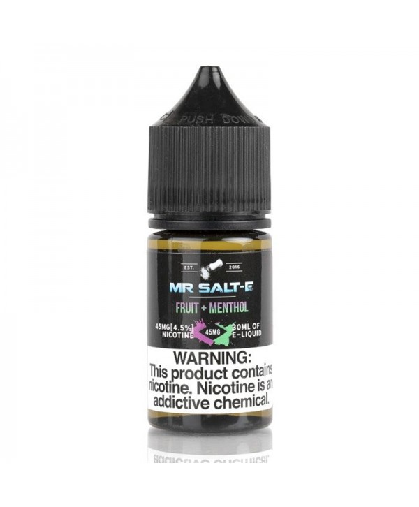 Mr Salt E Fruit Menthol E-juice 30ml