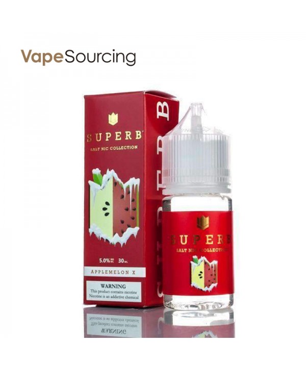 Superb Salt Nic Collection Applemelon X E-Juice 30ml