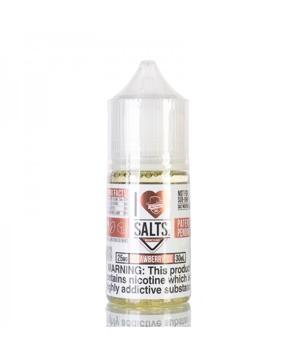 I Love Salts Strawberry Ice E-juice 30ml