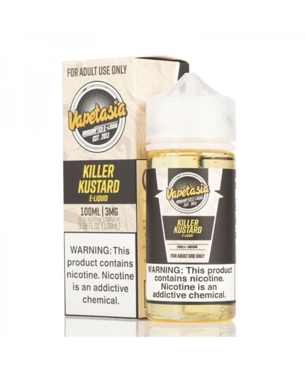 Vapetasia Killer Kustard Vanilla E-juice 100ml