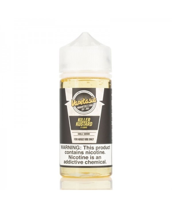 Vapetasia Killer Kustard Vanilla E-juice 100ml