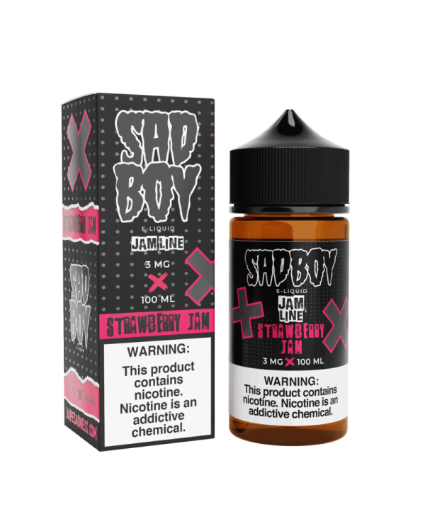 Sadboy Strawberry Jam Cookie E-Juice 100ml