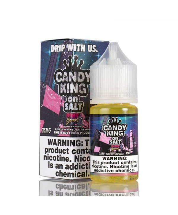Candy King On Salt Pink Squares E-juice 30ml