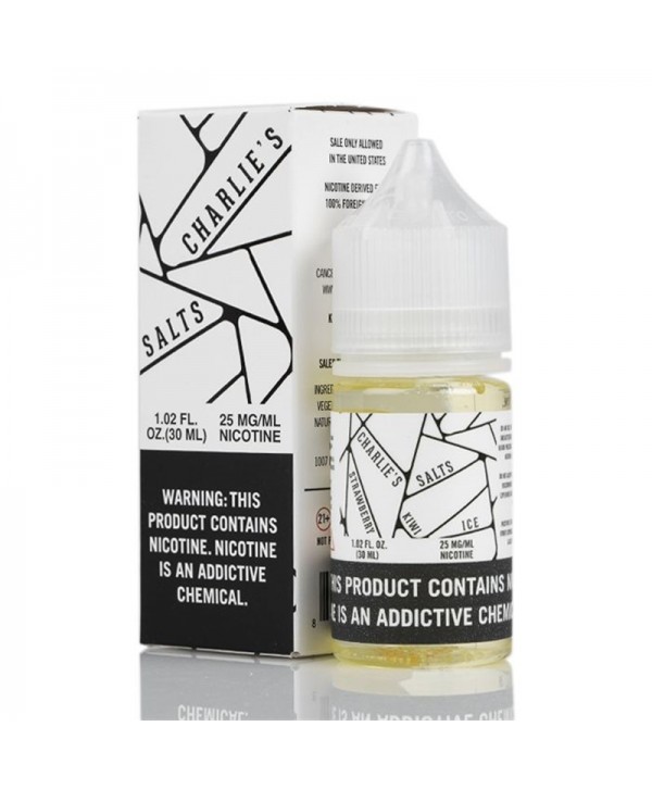 Charlie's Chalk Dust Salts White Strawberry Kiwi Ice E-juice 30ml