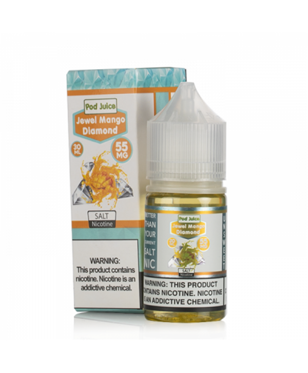 Pod Juice Salts Series Jewel Mango Diamond E-juice 30ml