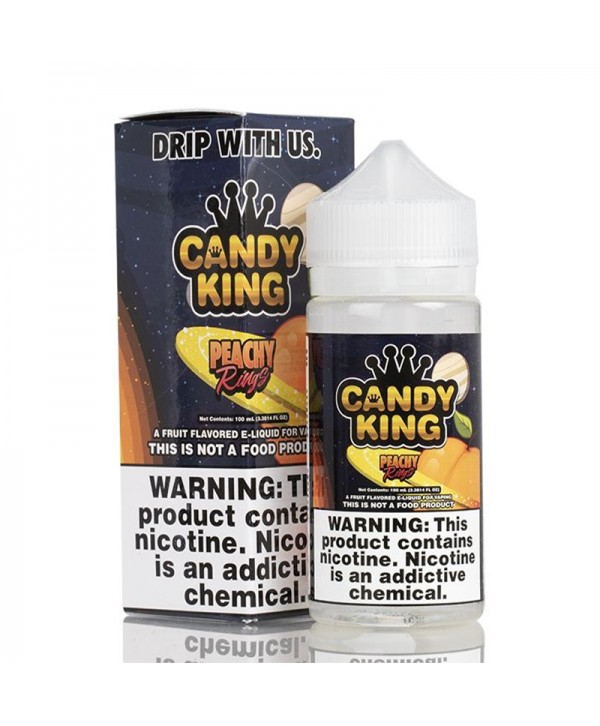 Candy King Peachy Rings E-juice 100ml