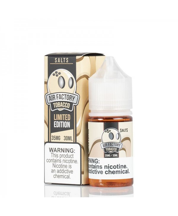 Air Factory Salts Tobacco E-juice 30ml