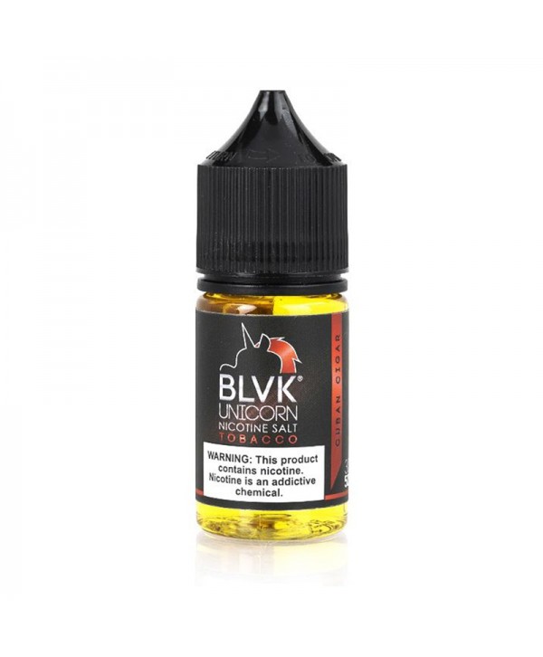 BLVK Unicorn Bold Tobacco (Cuban Cigar Tobacco) Nicotine Salt E-juice 30ml