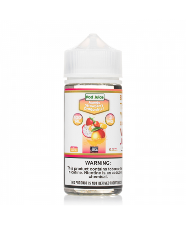 Pod Juice Mango Strawberry Dragonfruit E-juice 100ml