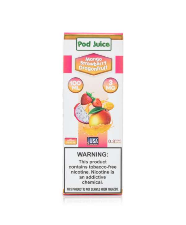 Pod Juice Mango Strawberry Dragonfruit E-juice 100ml