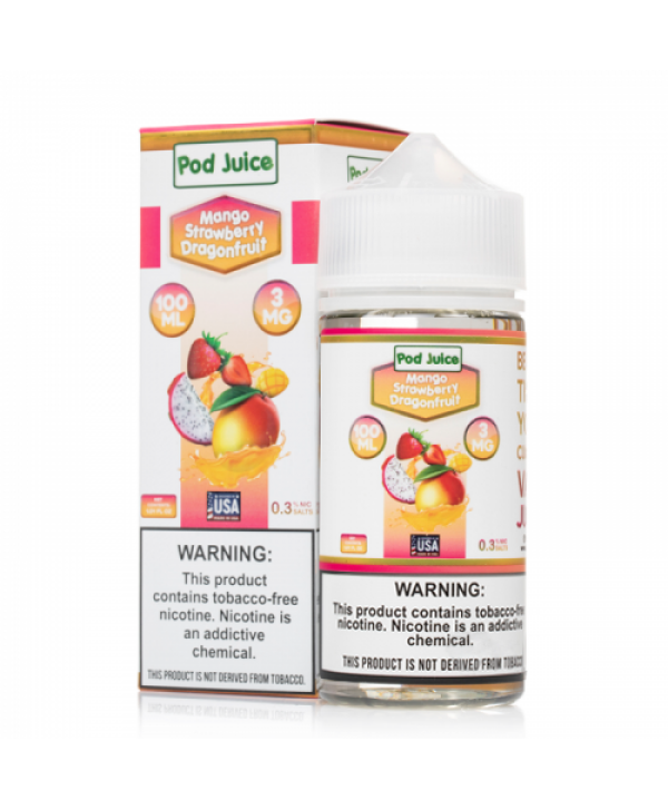 Pod Juice Mango Strawberry Dragonfruit E-juice 100ml