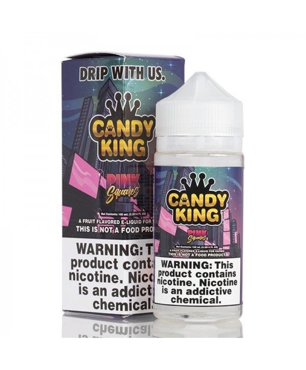 Candy King Pink Squares E-juice 100ml
