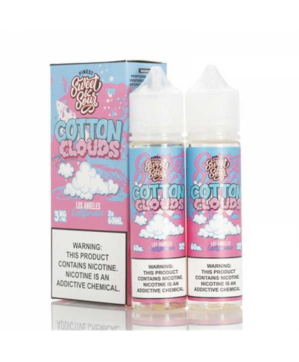 The Finest Sweet & Sour Cotton Clouds E-juice 120ml