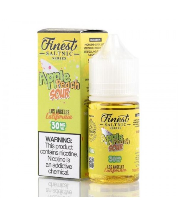 The Finest SaltNic Series Apple Peach Sour Rings E-juice 30ml