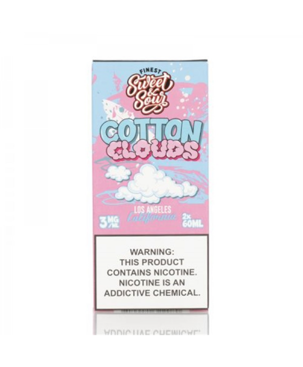 The Finest Sweet & Sour Cotton Clouds E-juice 120ml