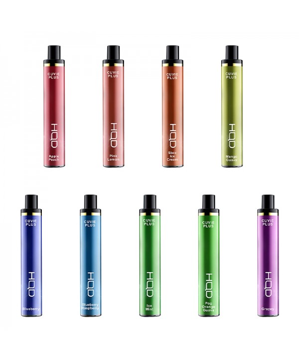 HQD Cuvie Plus Disposable Pod Device 1200 Puffs 850mAh