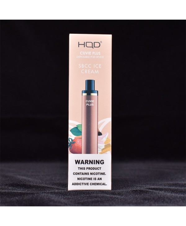 HQD Cuvie Plus Disposable Pod Device 1200 Puffs 850mAh