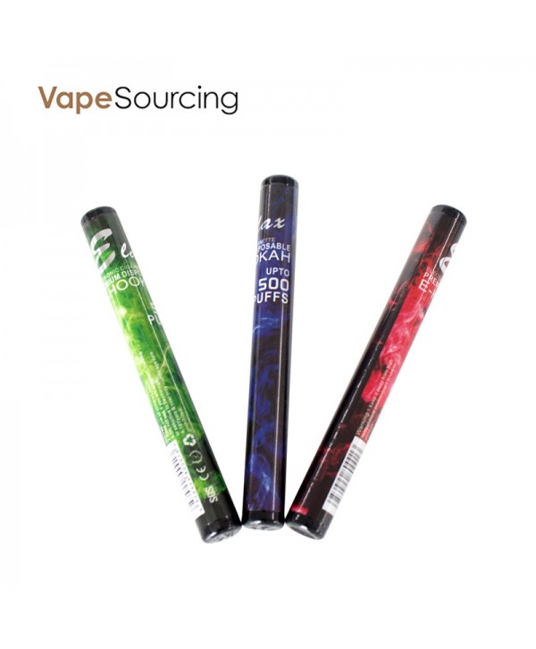 Elax E-Hookah Shisha Disposable E-Hookah Pen 500 Puffs 280mAh (1pc/pack)