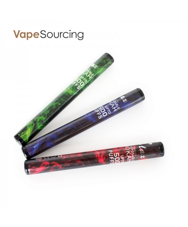 Elax E-Hookah Shisha Disposable E-Hookah Pen 500 Puffs 280mAh (1pc/pack)