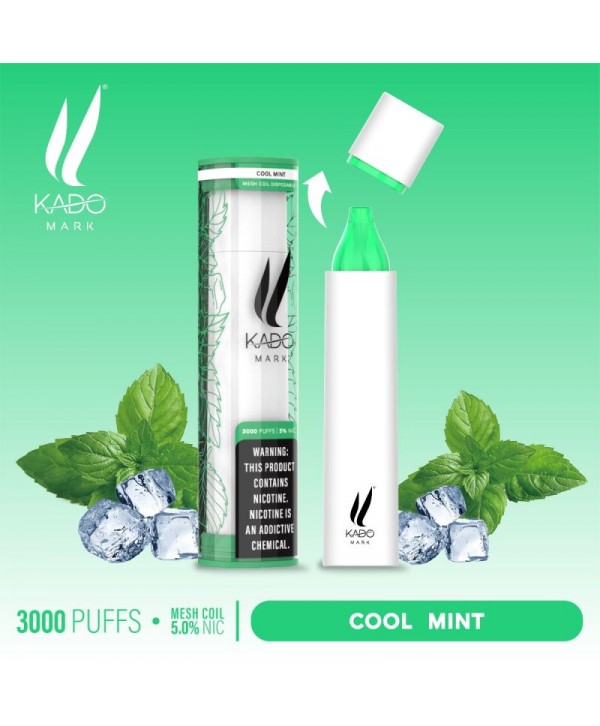 Kado MARK Rechargeable Disposable Vape Kit 3000 Puffs 8ml